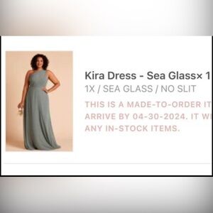 BRIDESMAID DRESS!